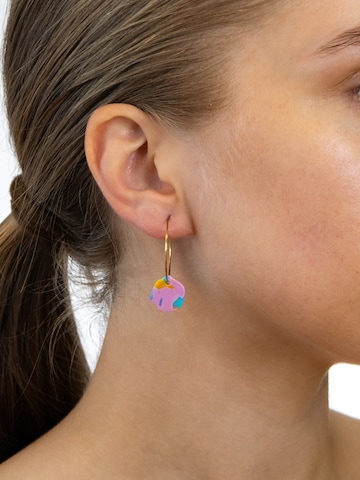 Fräulein Wunder Earrings 'Alice' in Gold: front