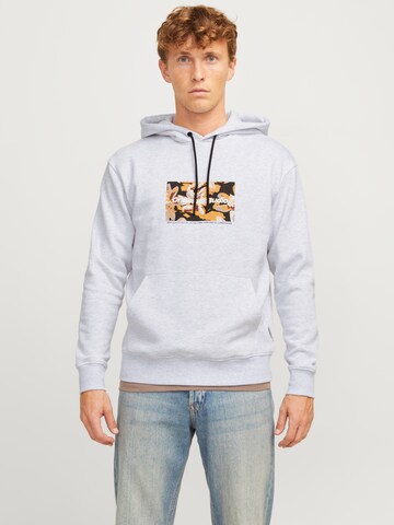 JACK & JONES Sweatshirt 'JORVesterbro' in White: front