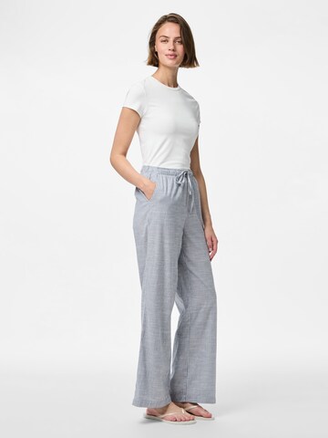 PIECES - Pierna ancha Pantalón 'PCApia' en azul