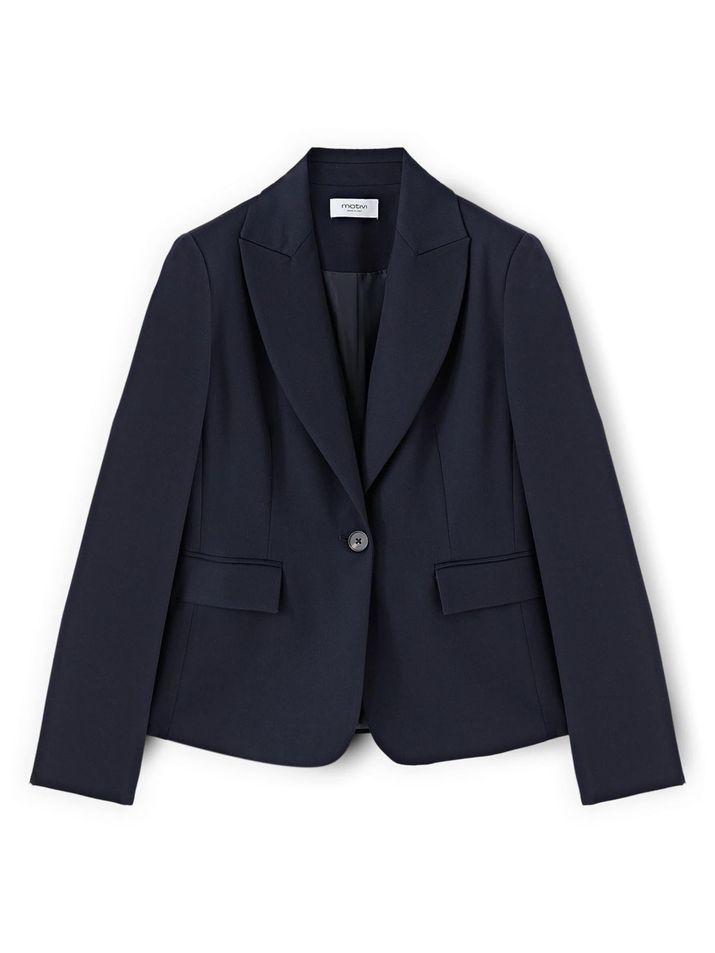 Blazer MOTIVI en bleu : devant