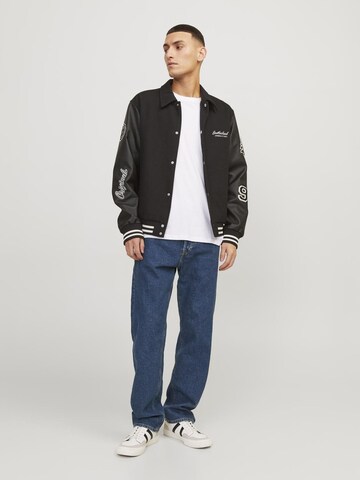 JACK & JONES Loosefit Jeans 'ICHRIS ORIGINAL MF 705 ' i blå