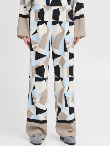 Wide Leg Pantalon 'Favia' b.young en beige : devant