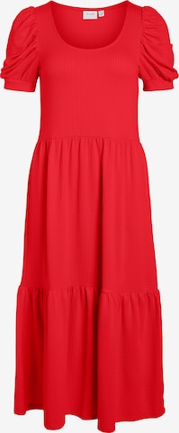 VILA - Vestido 'Corinaa' en rojo: frente
