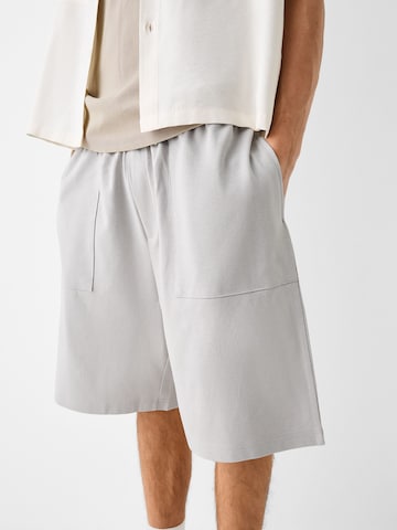 Bershka Loose fit Pants in Grey