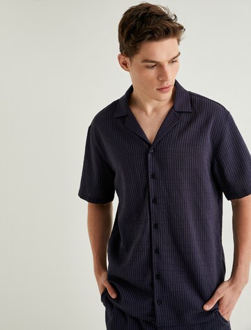 Koton Regular Fit Hemd in Blau