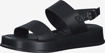 TAMARIS Sandal in Black: front