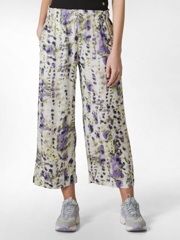 DEHA Wide leg Trousers in Beige: front