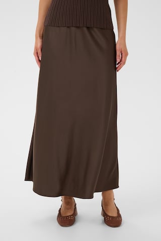 Jupe 'Lodisa' SAINT TROPEZ en marron