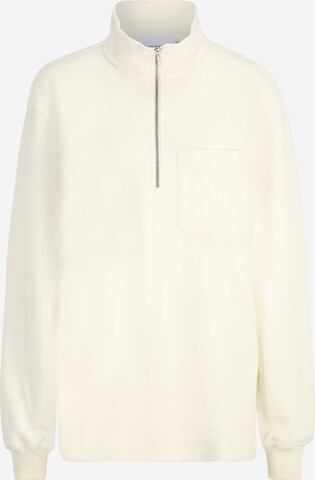 Rotholz Sweatshirt in White: front