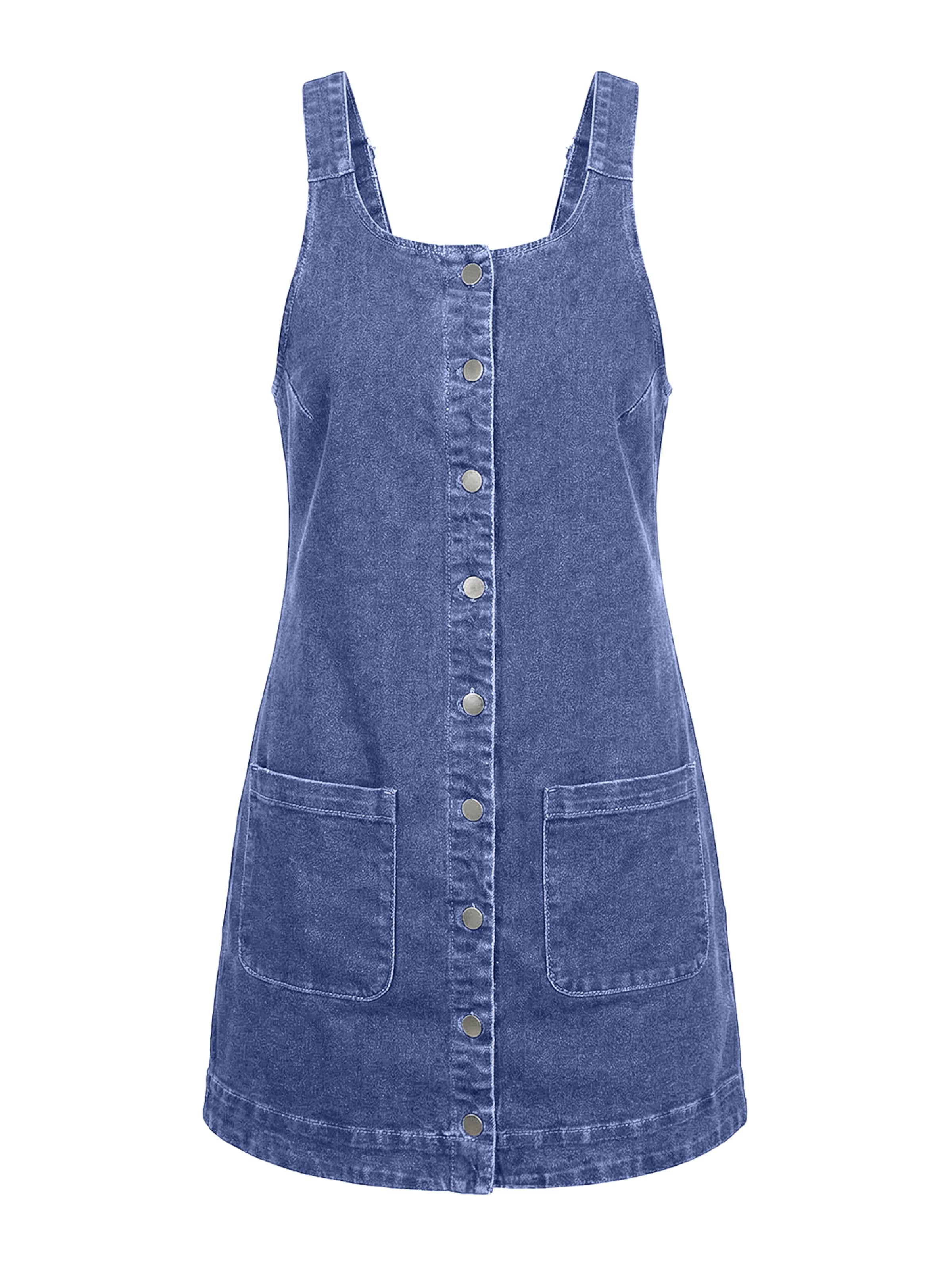 Imily Bela Kleid in Blau: Vorderseite