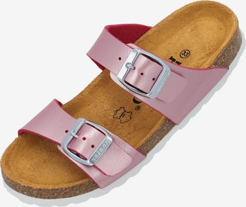 Palado Slippers 'Samos ' in Pink: front