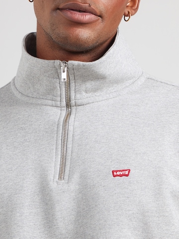 LEVI'S ® Sweatshirt 'Original Housemark' in Grau
