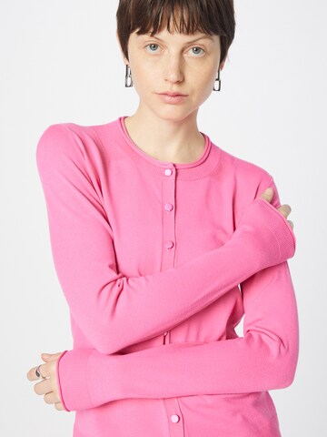 Cardigan Sisley en rose