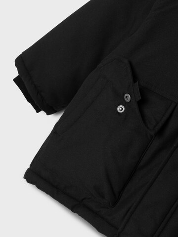 NAME IT Parka 'MASTER' in Schwarz