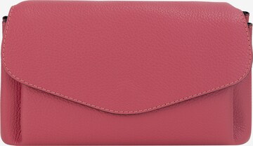 Usha Clutch in Pink: front