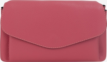 Usha Clutch in Pink: front