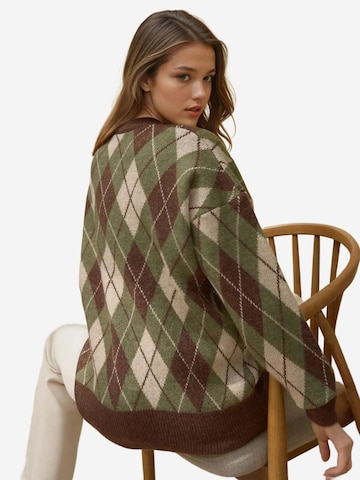Hiccup Strickjacke in Grün