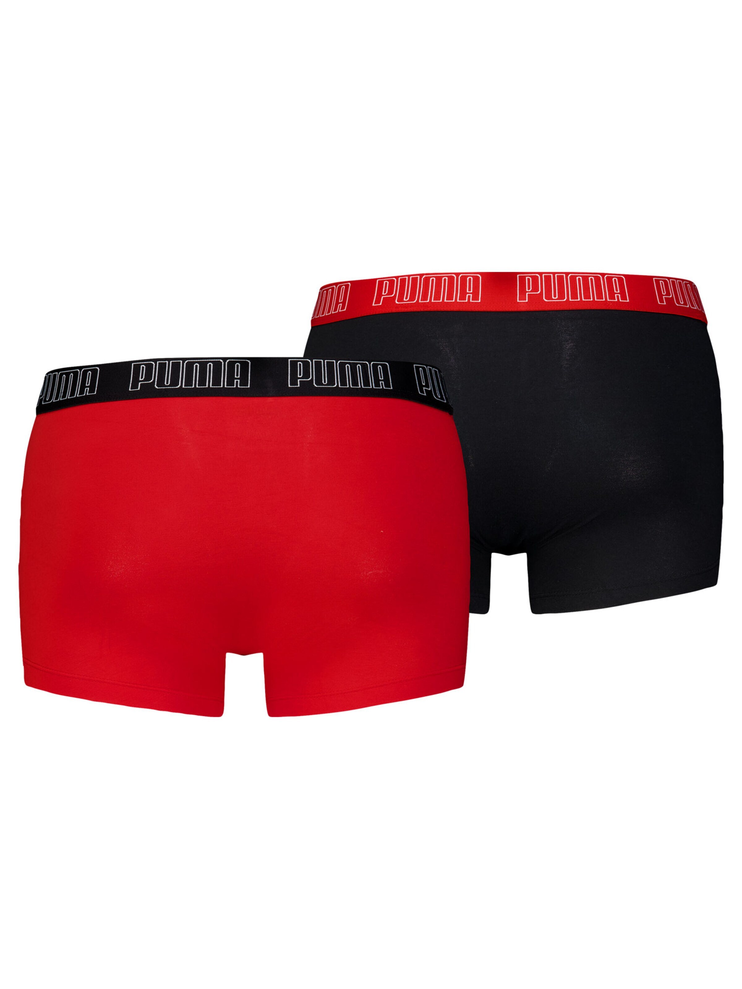 PUMA Boxershorts '2er Pack Everyday Basic Trunks'‌‌‌‌‌‌‌‌‌ in Rot