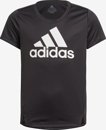 ADIDAS SPORTSWEAR Performance shirt 'Designed To Move' in Black: front