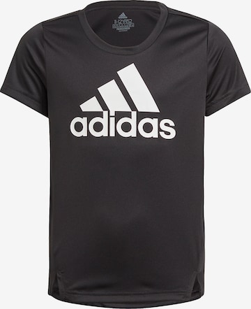 ADIDAS SPORTSWEAR Performance Shirt 'Designed To Move' in Black: front