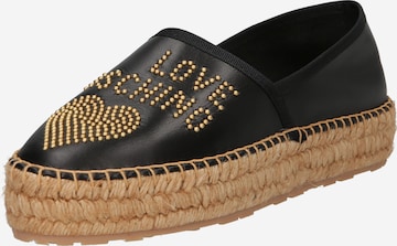 Love Moschino Espadrilles in Black: front