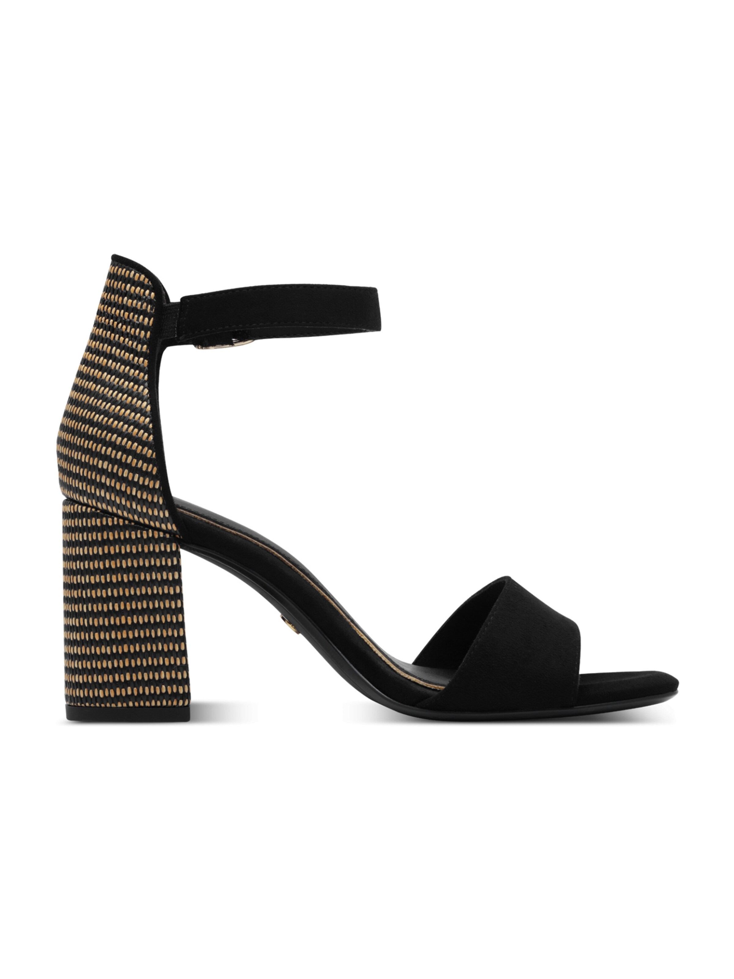 Sandales à lanières Tamaris en noir