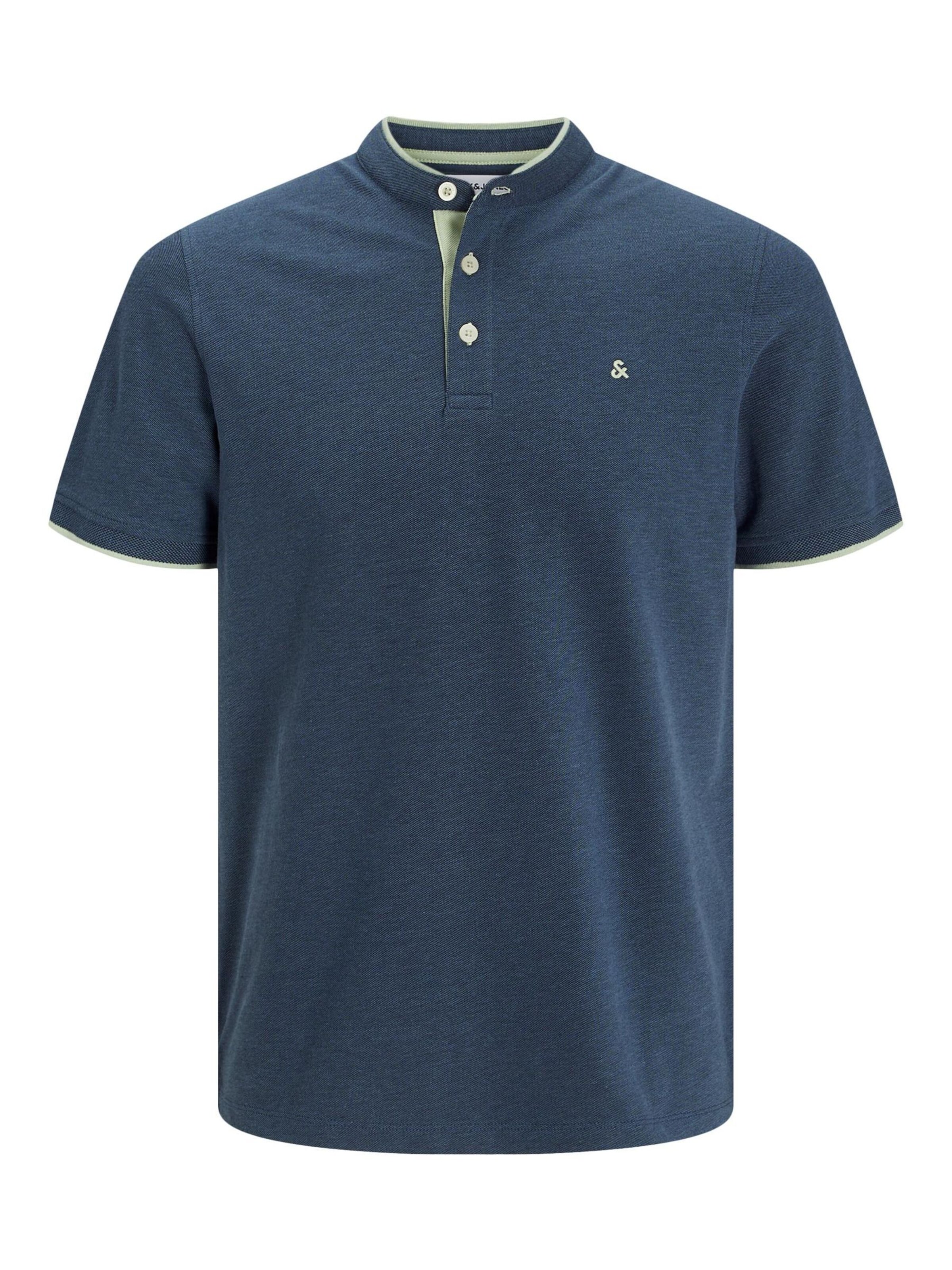 JACK & JONES Shirt 'JJEPaulos' in Blue: front