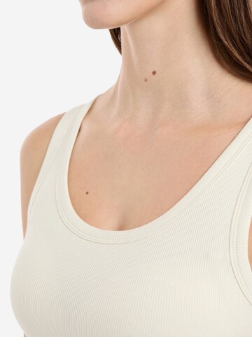 ETAM Pajama Shirt 'Bra' in Beige