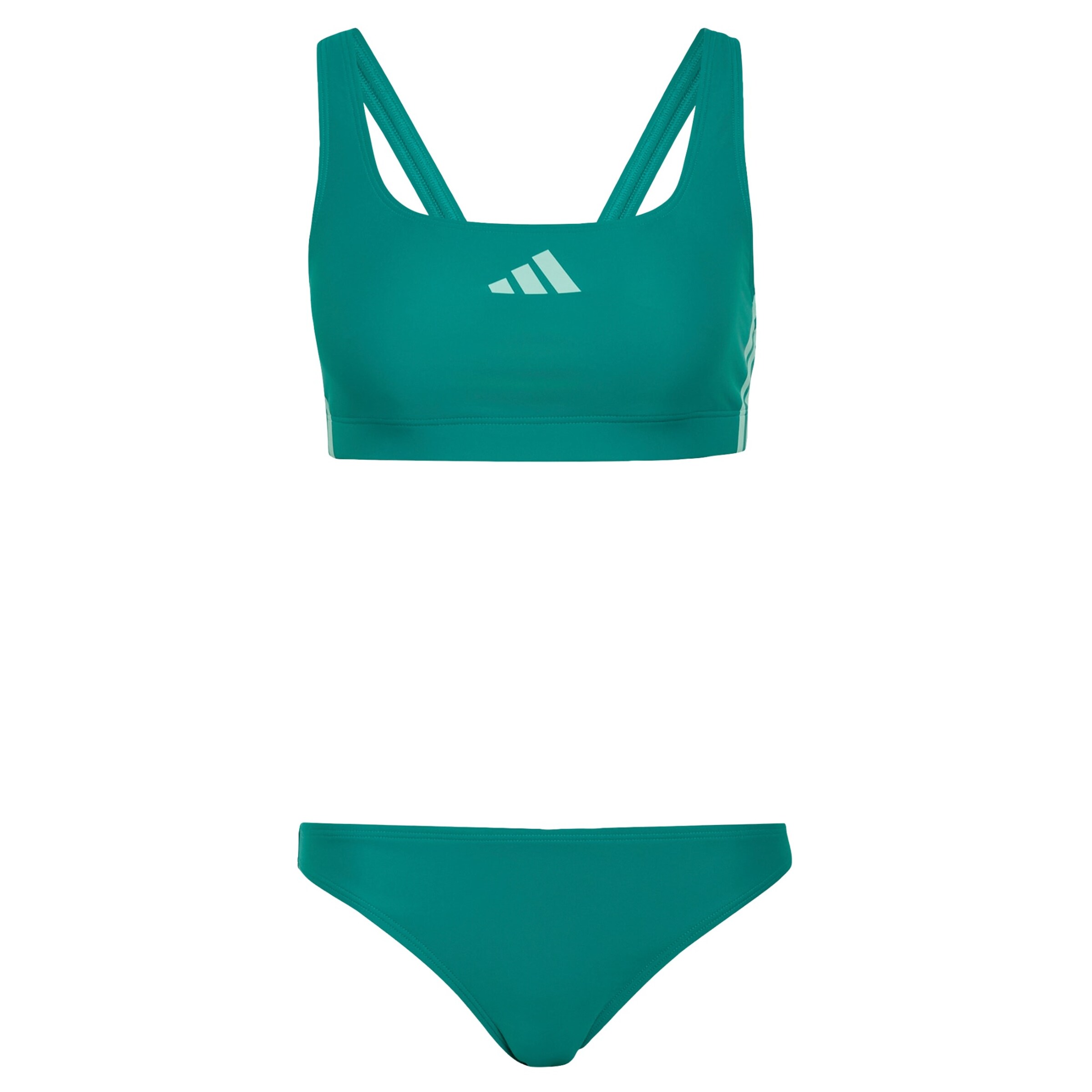 ADIDAS PERFORMANCE - Bikini deportivo en verde: frente