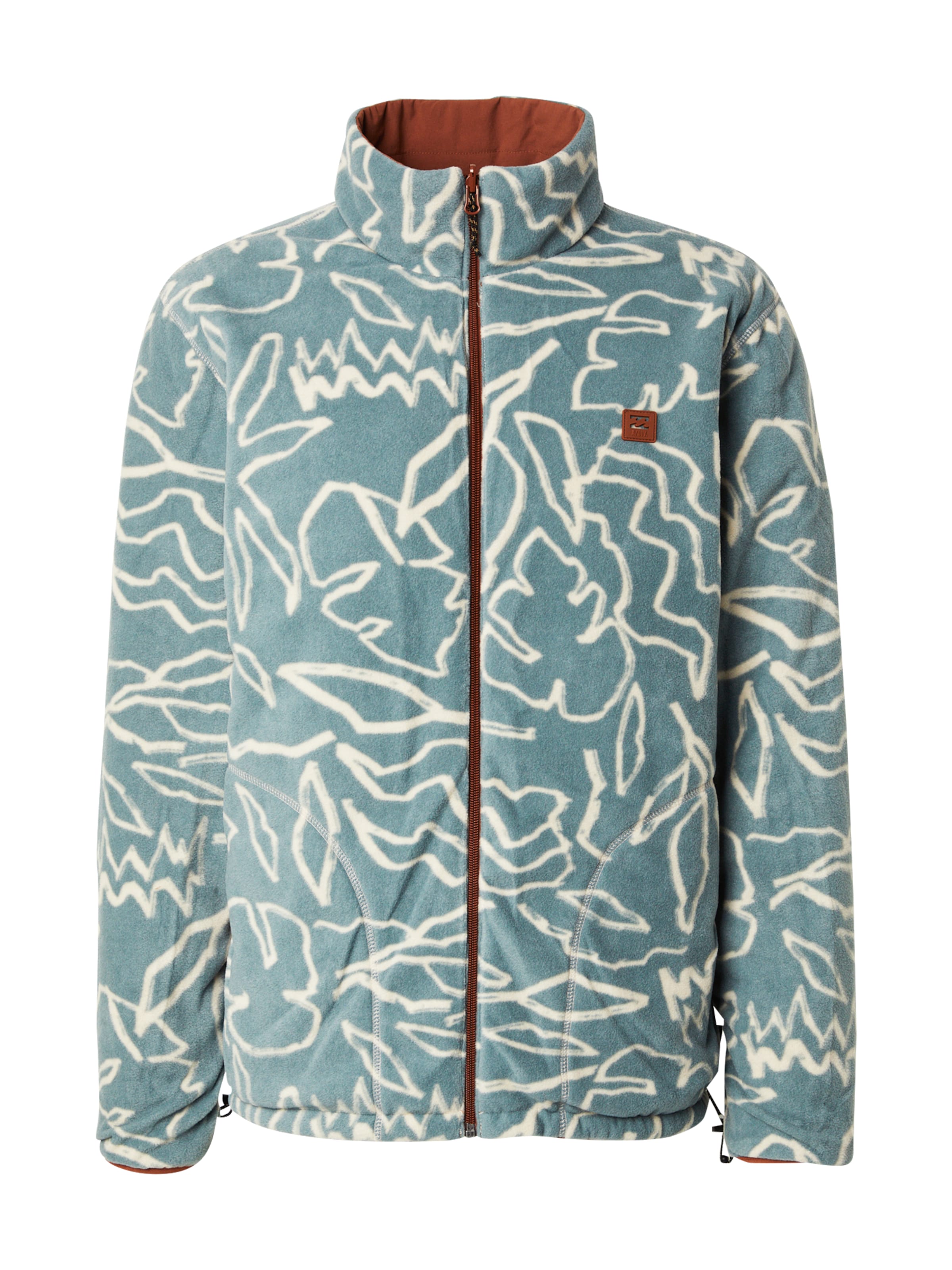 ruda BILLABONG Demisezoninė striukė 'UNWIND REVO 10K'