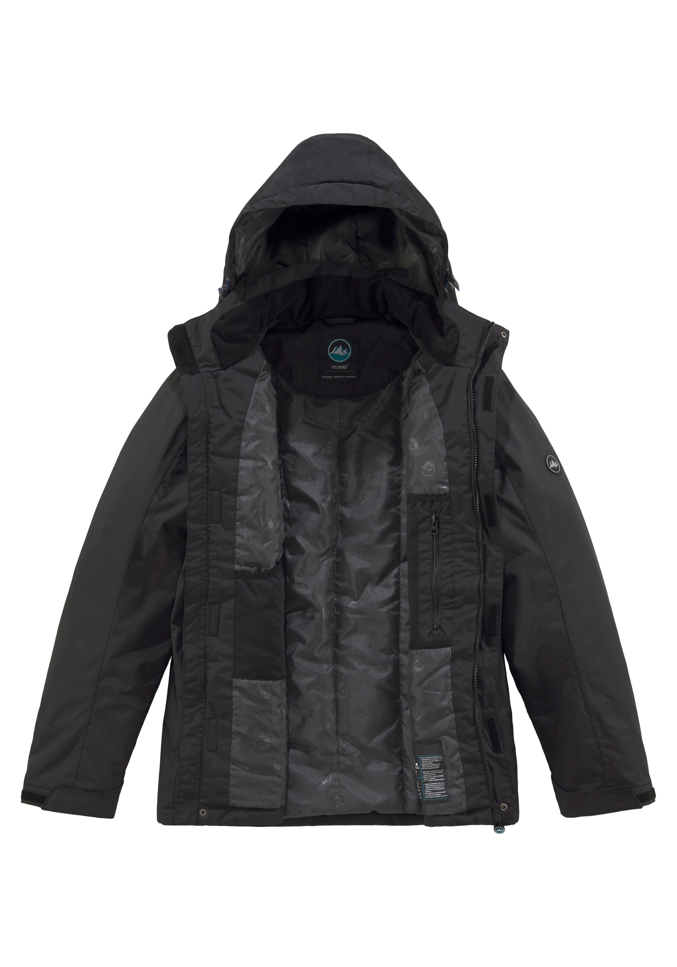 POLARINO Performance Jacket in Grey