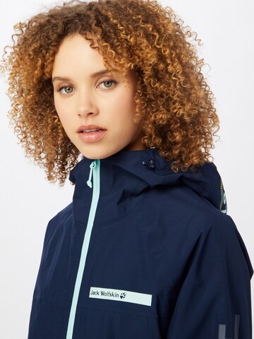 Veste outdoor 'Offshore' JACK WOLFSKIN en bleu