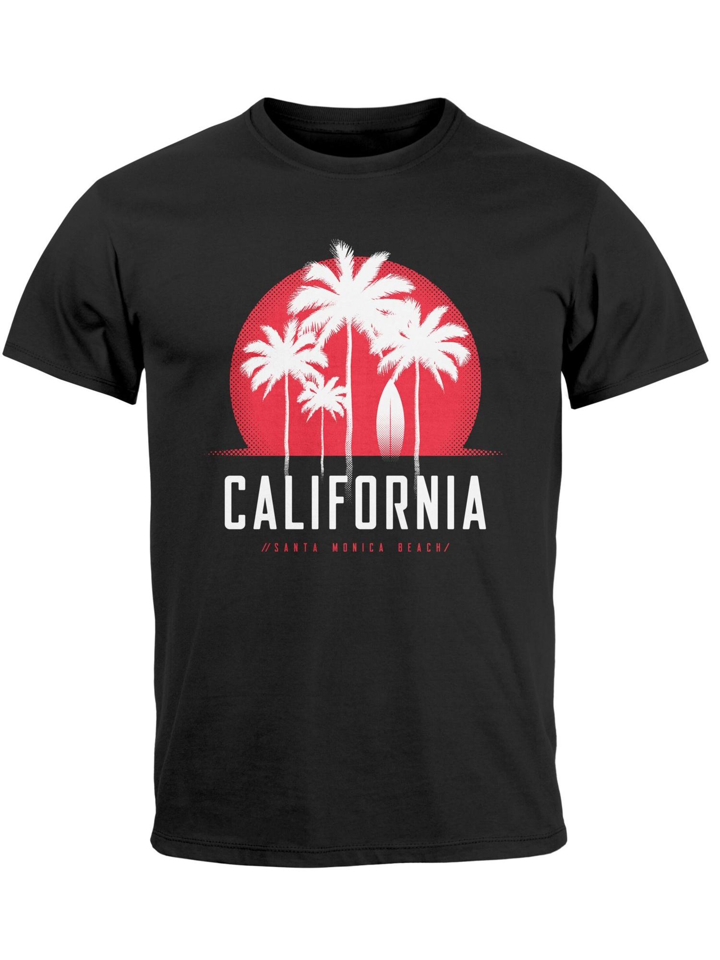 Neverless Shirt 'California' in Black