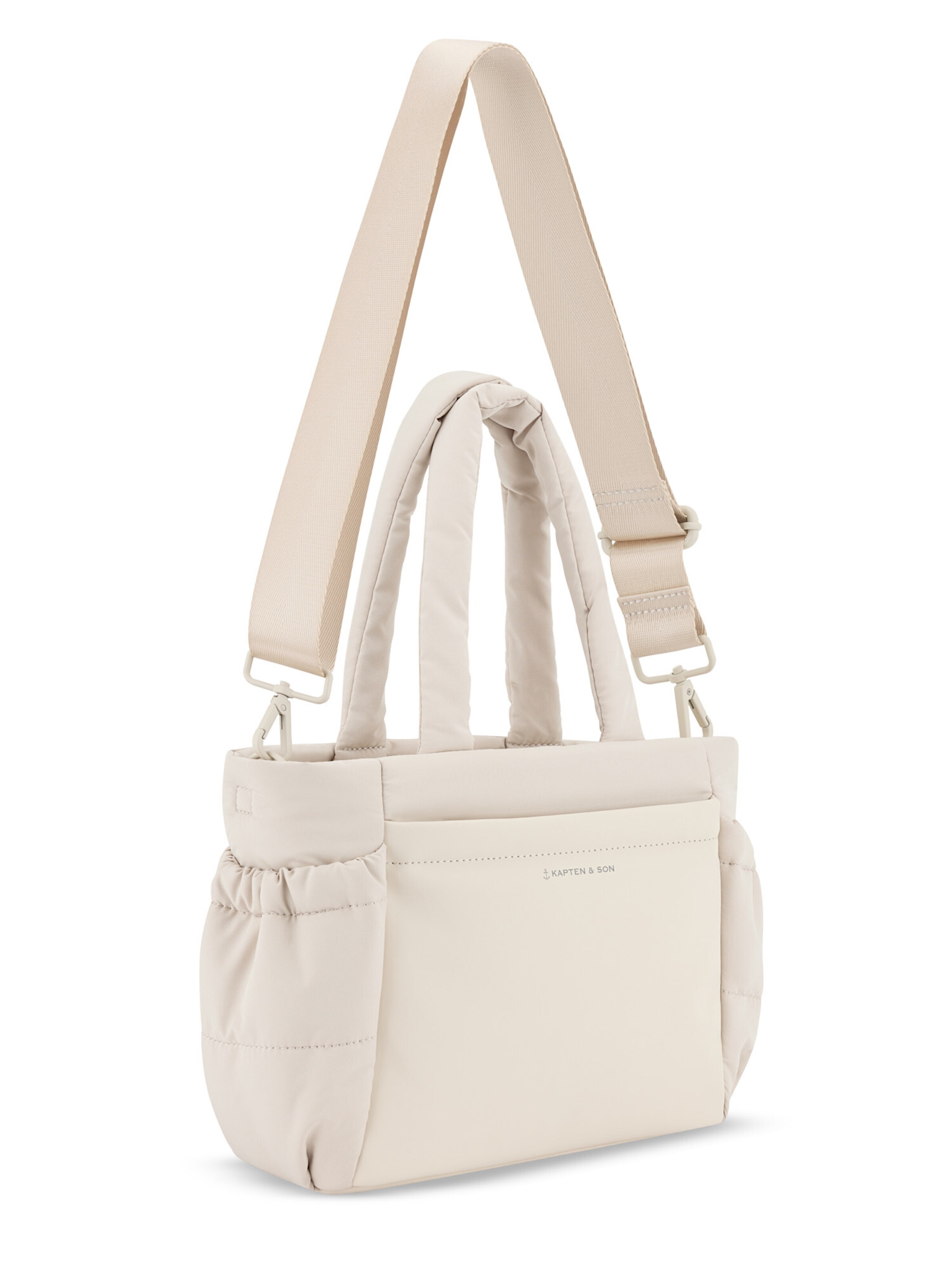 Kapten & Son Handtasche 'Hellvi Cloud Small' in Beige