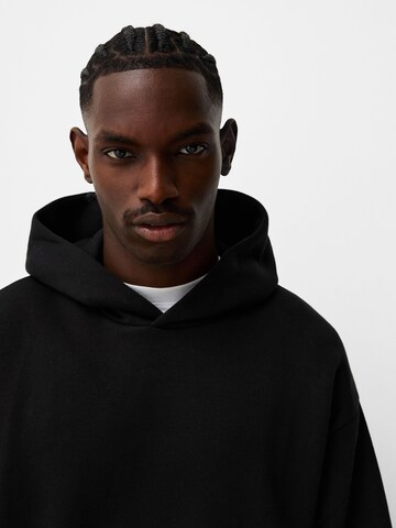 Sweat-shirt Bershka en noir