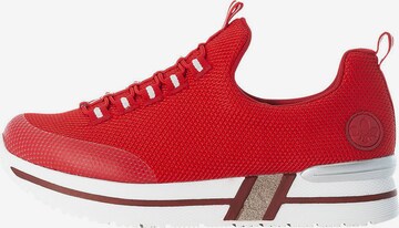 Rieker Platform trainers in Red