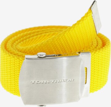 TOM TAILOR Belt in One size in Yellow: front