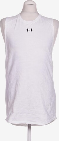 UNDER ARMOUR Top & Shirt in S in White: front