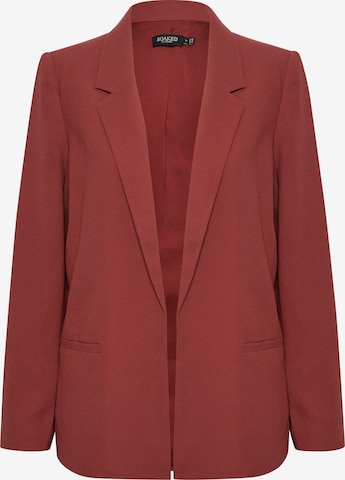 SOAKED IN LUXURY Blazer 'Shirley' in Red: front