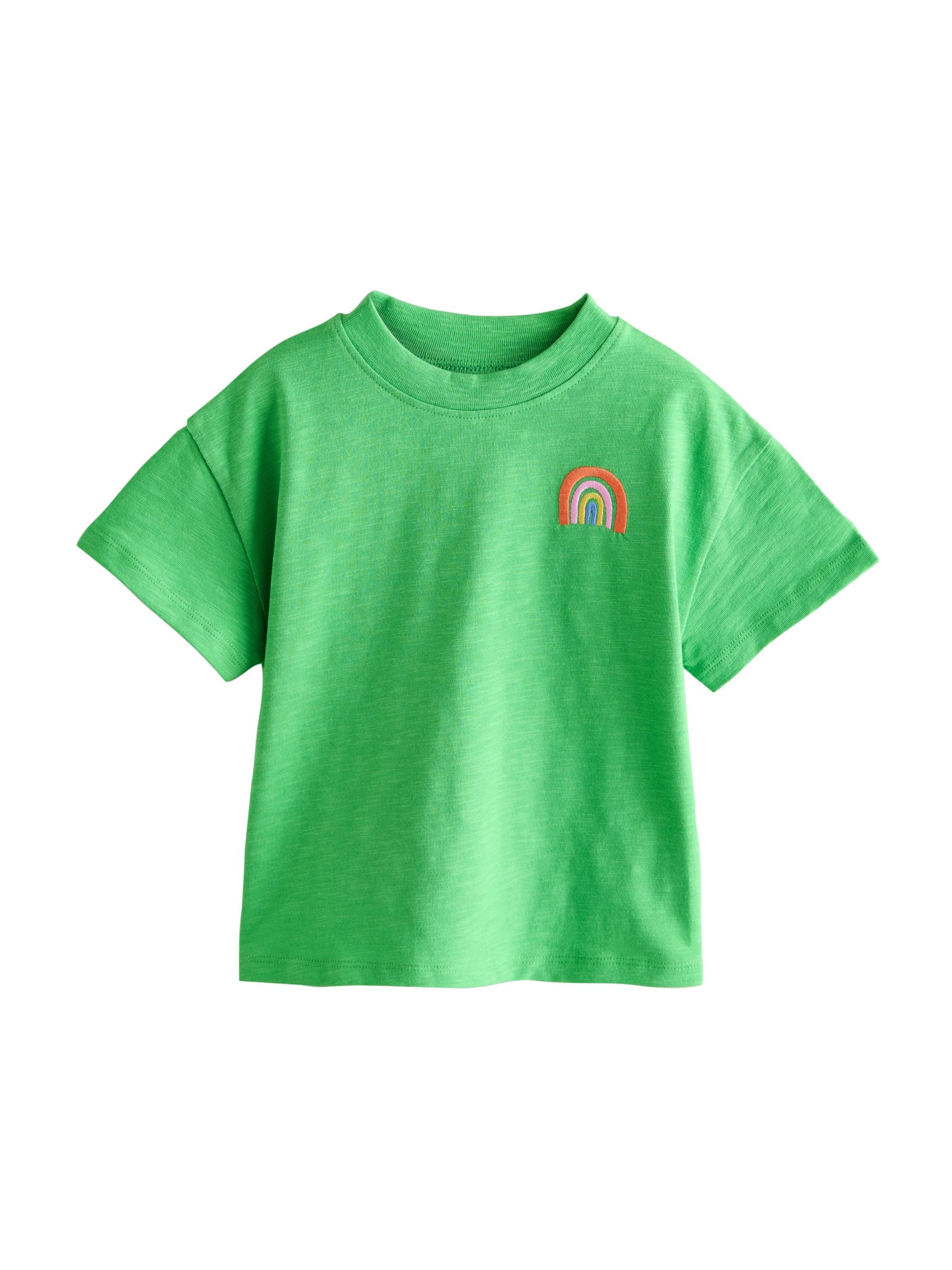 Next Shirt in Groen: voorkant