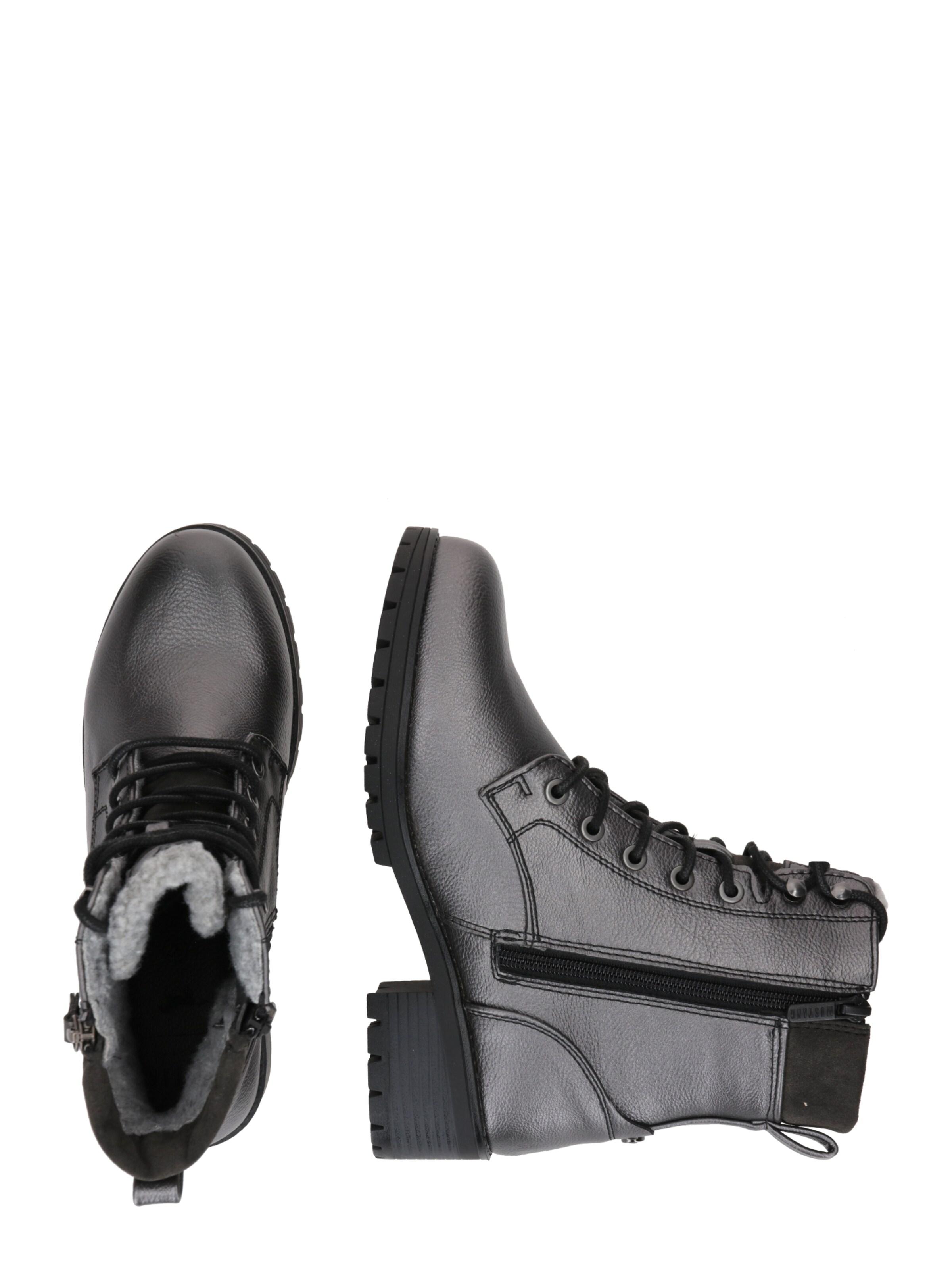 Bottines à lacets MUSTANG en gris