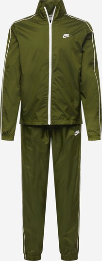 Nike Sportswear Trainingsanzug in oliv / weiß, Produktansicht