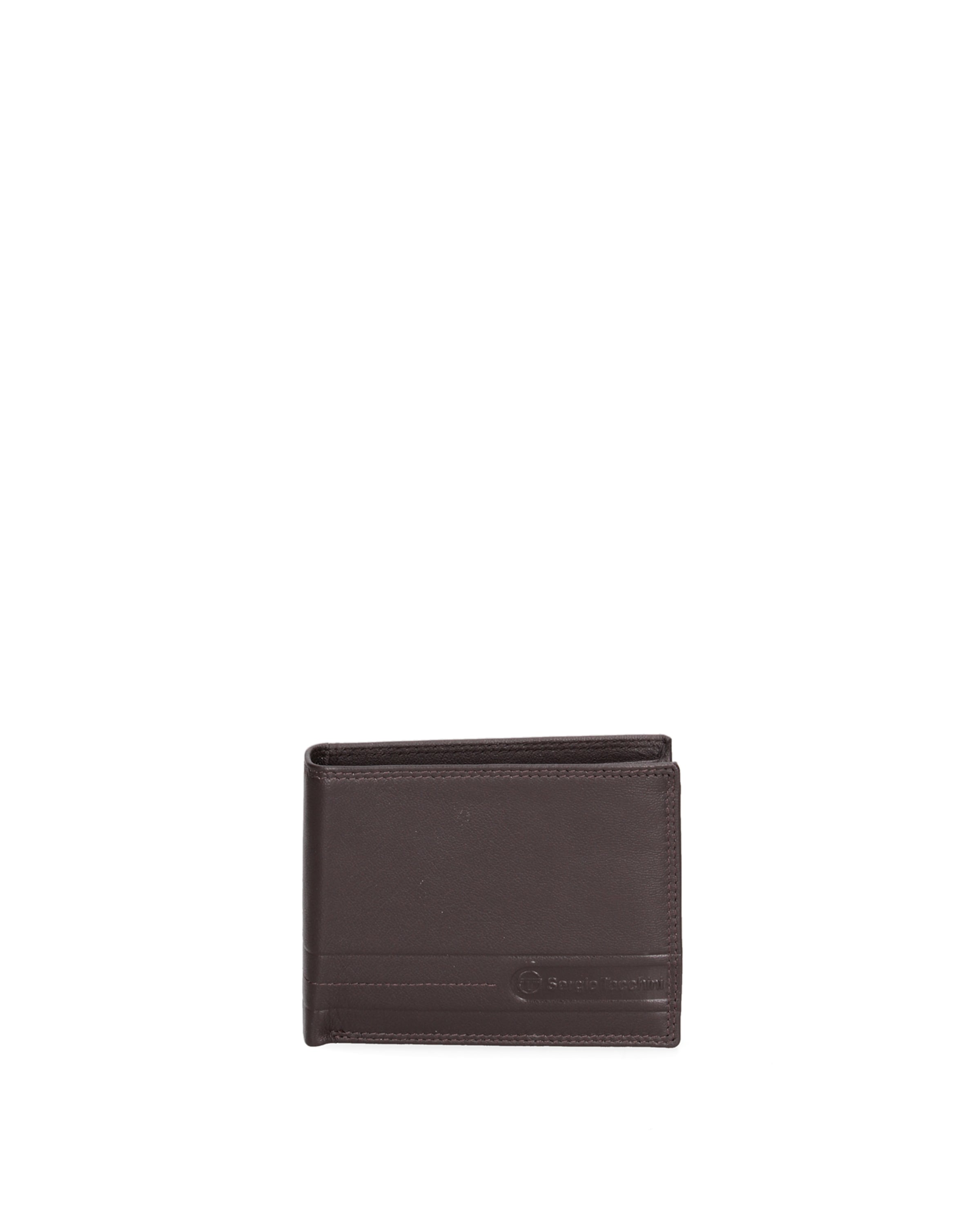 Portamonete di Sergio Tacchini in marrone: frontale