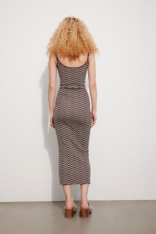 Envii Knitted dress 'Peridot' in Brown