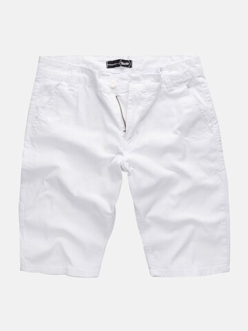 Pantalon chino '20549' Tazzio en blanc : devant
