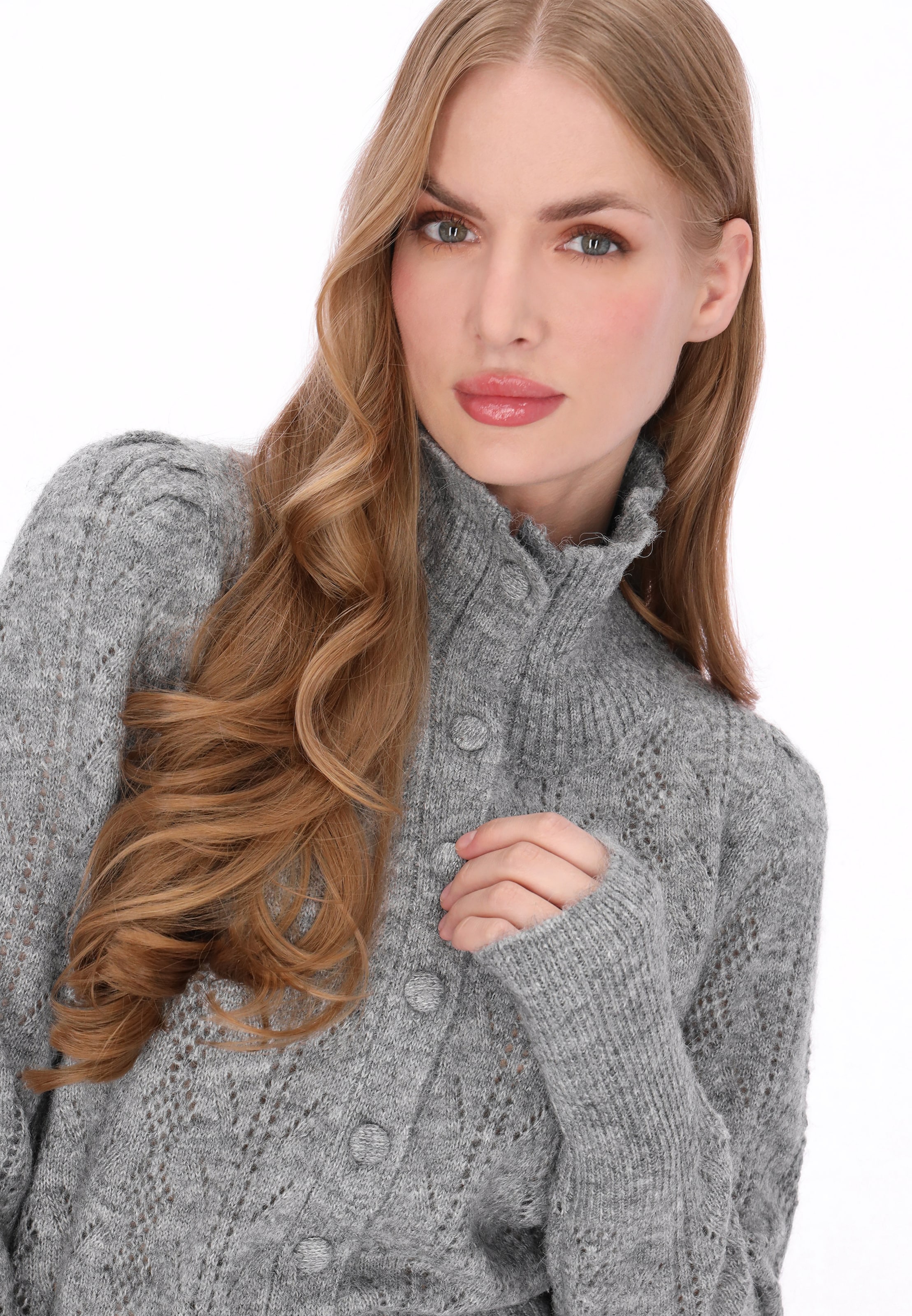 DreiMaster Vintage - Cárdigan 'Vintage' en gris