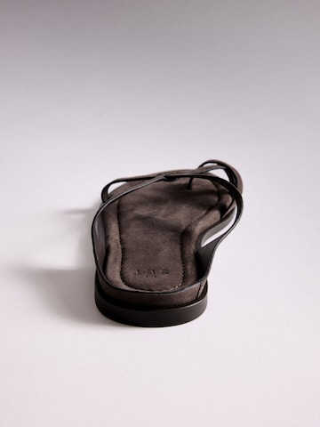 Tongs The Set en marron