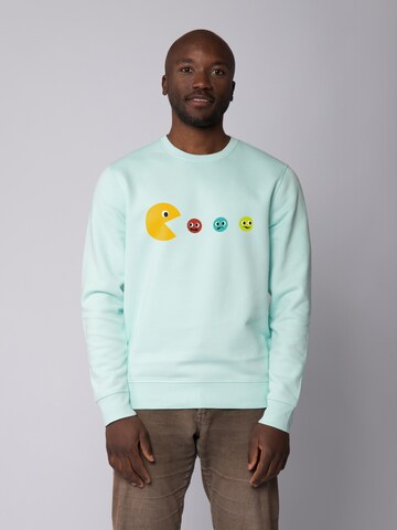 Watapparel Sweatshirt ' Pacmännchen ' in Blue: front