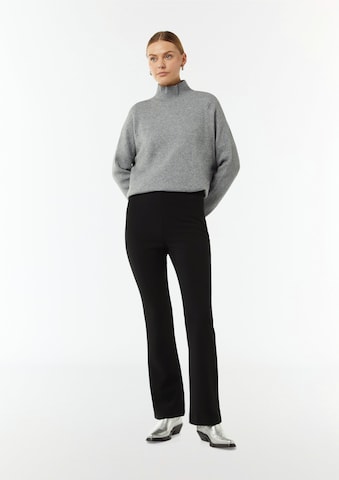 comma casual identity Slimfit Broek in Zwart