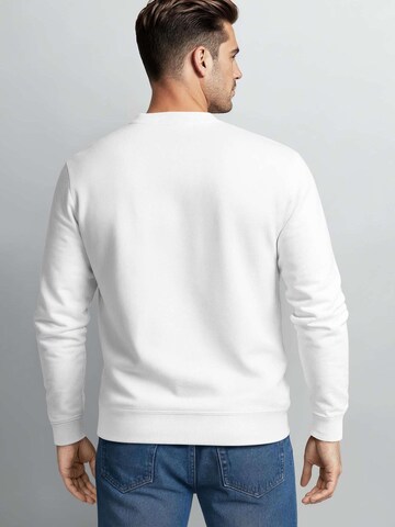 Neverless Sweatshirt 'Destination unknown' in White